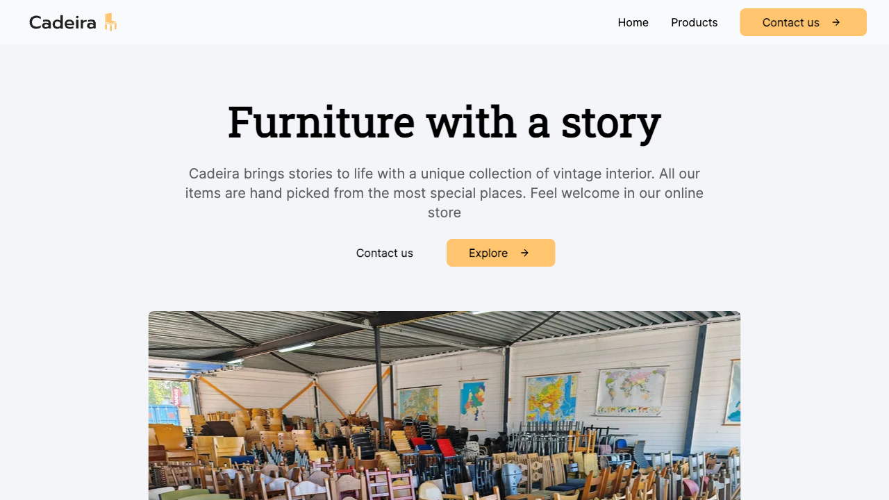 cadeira.nl: screenshot